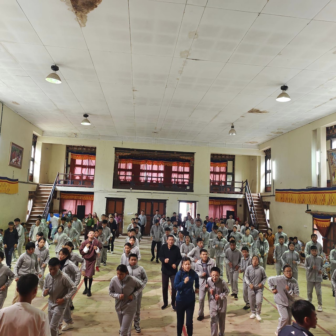 Celebrating Annual Sports Festival